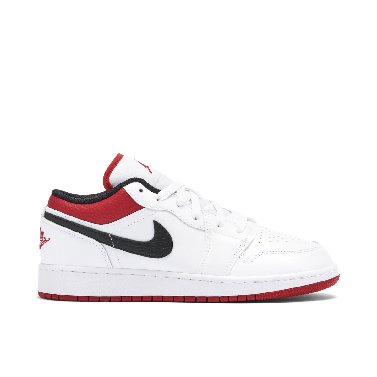 Air Jordan 1 Low White Gym Red (GS)