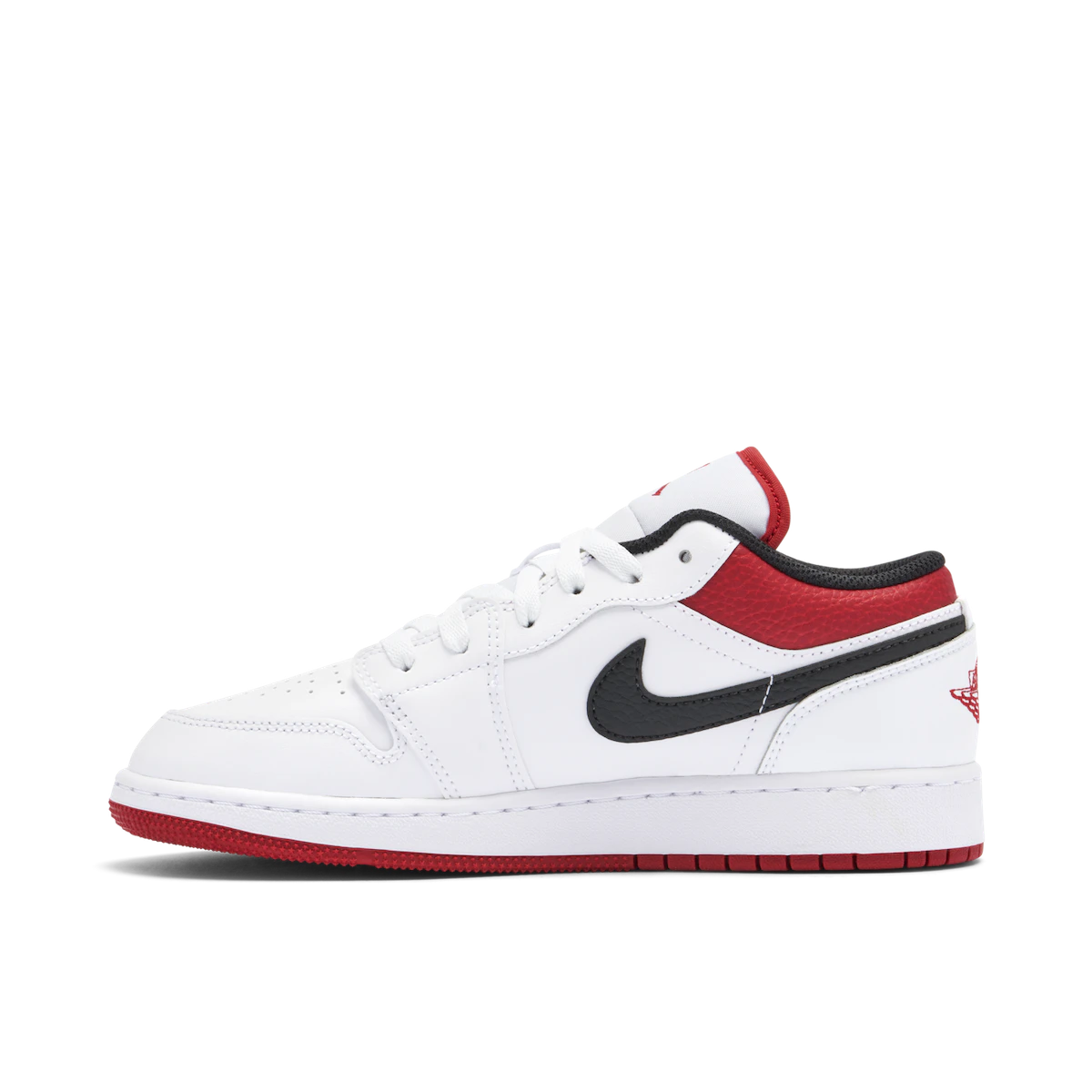 Air Jordan 1 Low White Gym Red (GS)