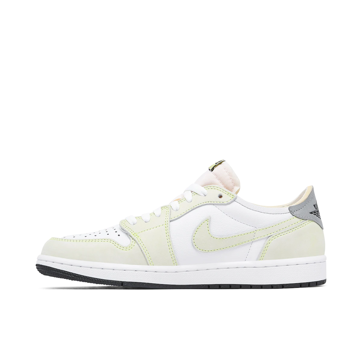 Nike Air Jordan 1 Low Retro Low White Ghost Green Black