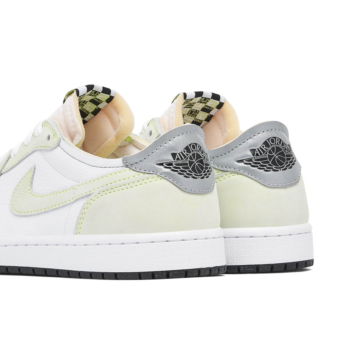 Nike Air Jordan 1 Low Retro Low White Ghost Green Black