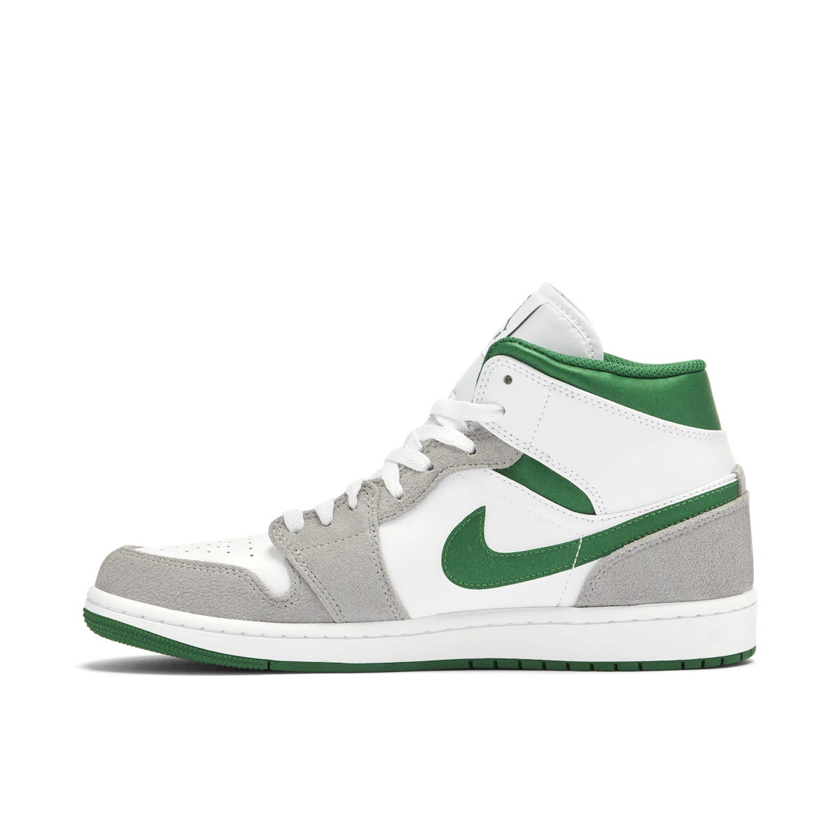 Air Jordan 1 Mid Grey Green