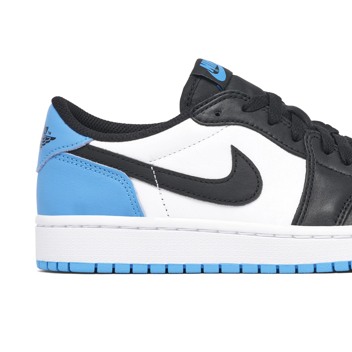 Nike Air Jordan 1 Low Black Dark Powder Blue (W)