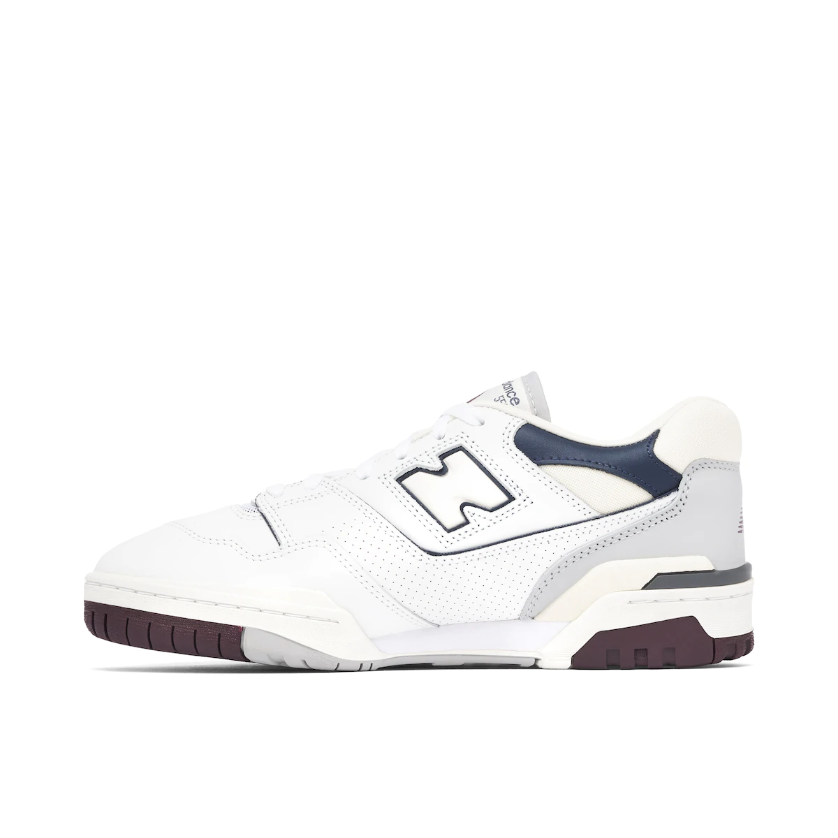 New Balance 550 White Natural Indigo Burgundy