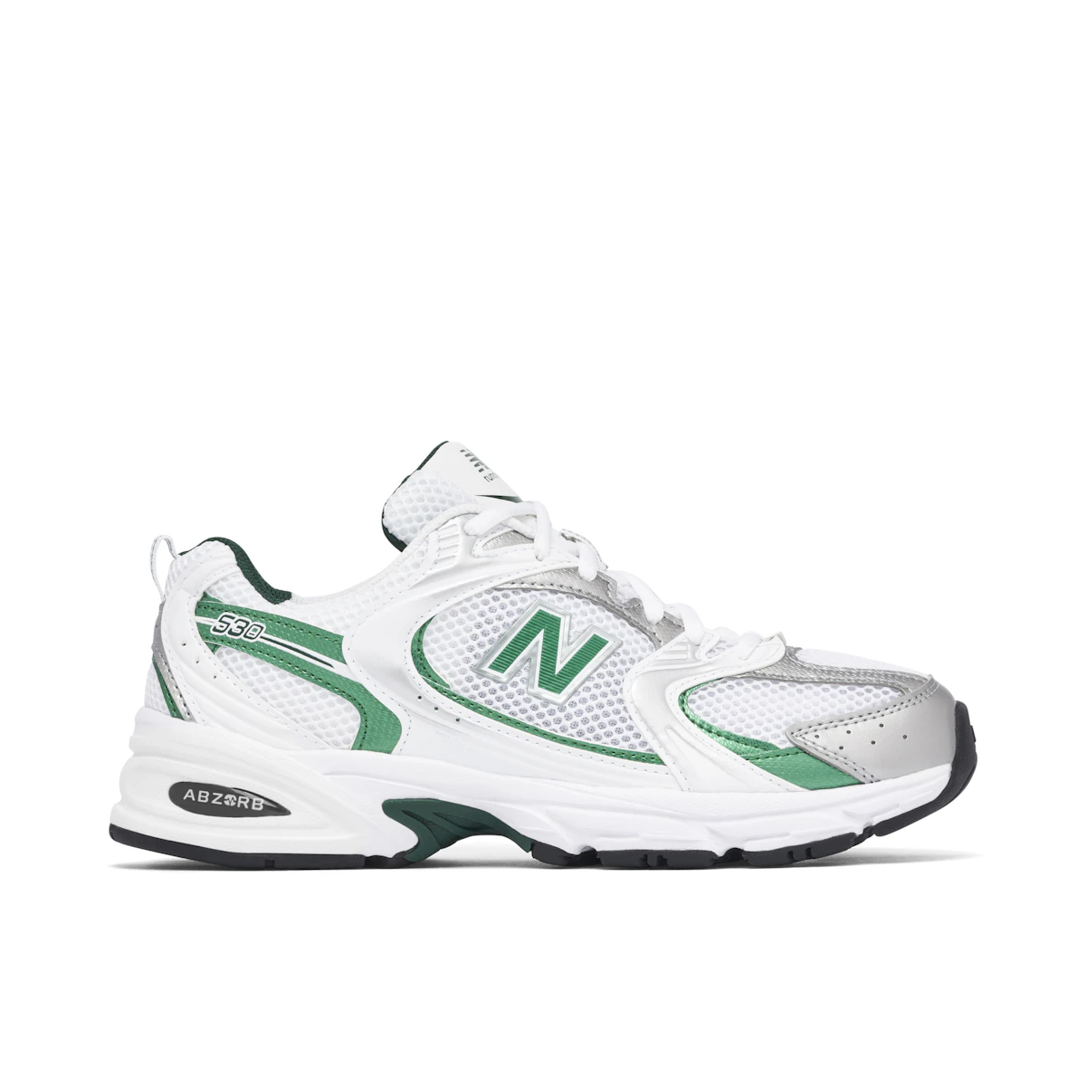 New Balance 530 White Nightwatch Green