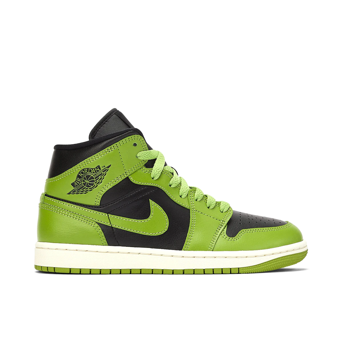 Nike Air Jordan 1 Mid Black Green