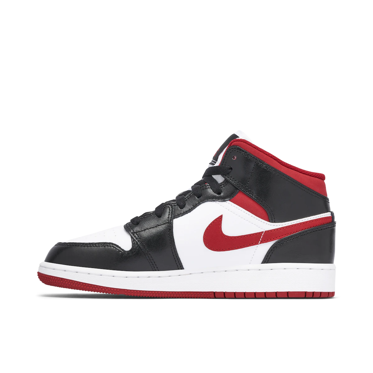 Nike Air Jordan 1 Mid Metallic Red (GS)