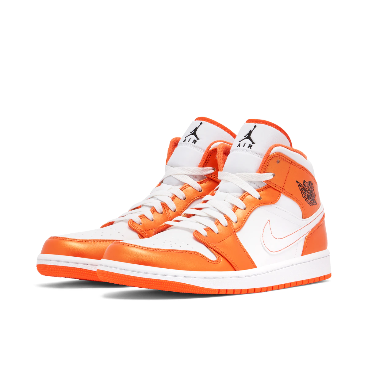 Nike Air Jordan 1 Mid Metallic Orange