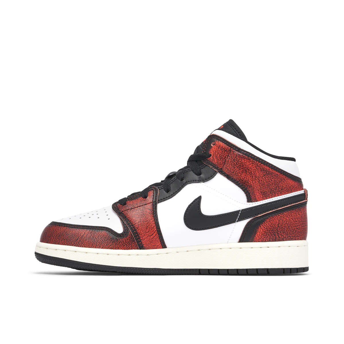 Nike Air Jordan 1 Mid SE Black Infrared 23 (GS)