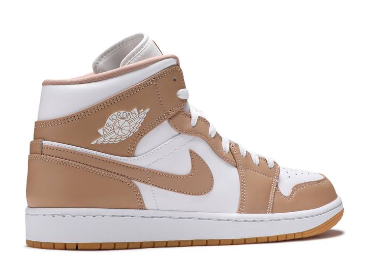 Nike Air Jordan 1 Mid Tan Gum