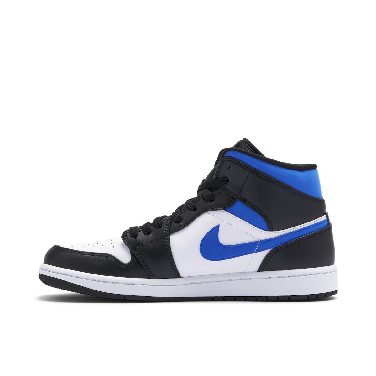 Nike Air Jordan 1 Mid White Black Royal