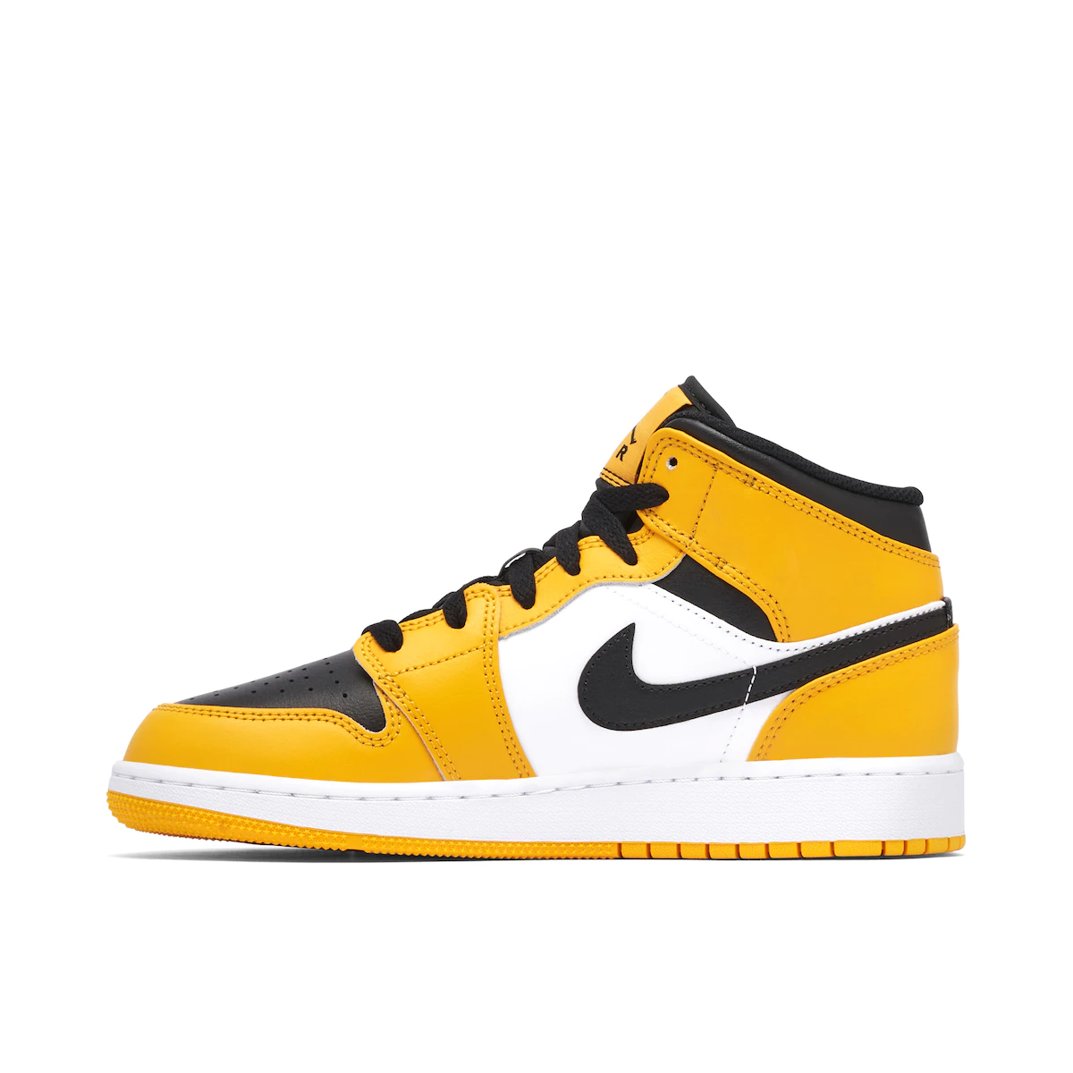 Nike Air Jordan 1 Mid Yellow Toe (GS)