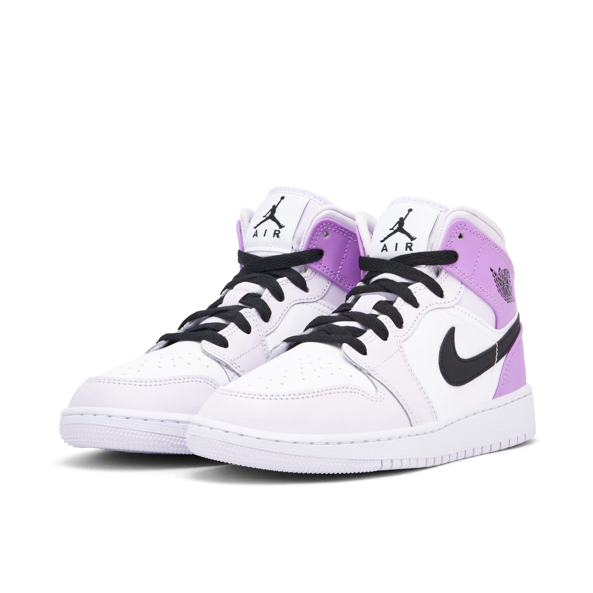 Nike Air Jordan 1 Mid Pink Lavender (GS)