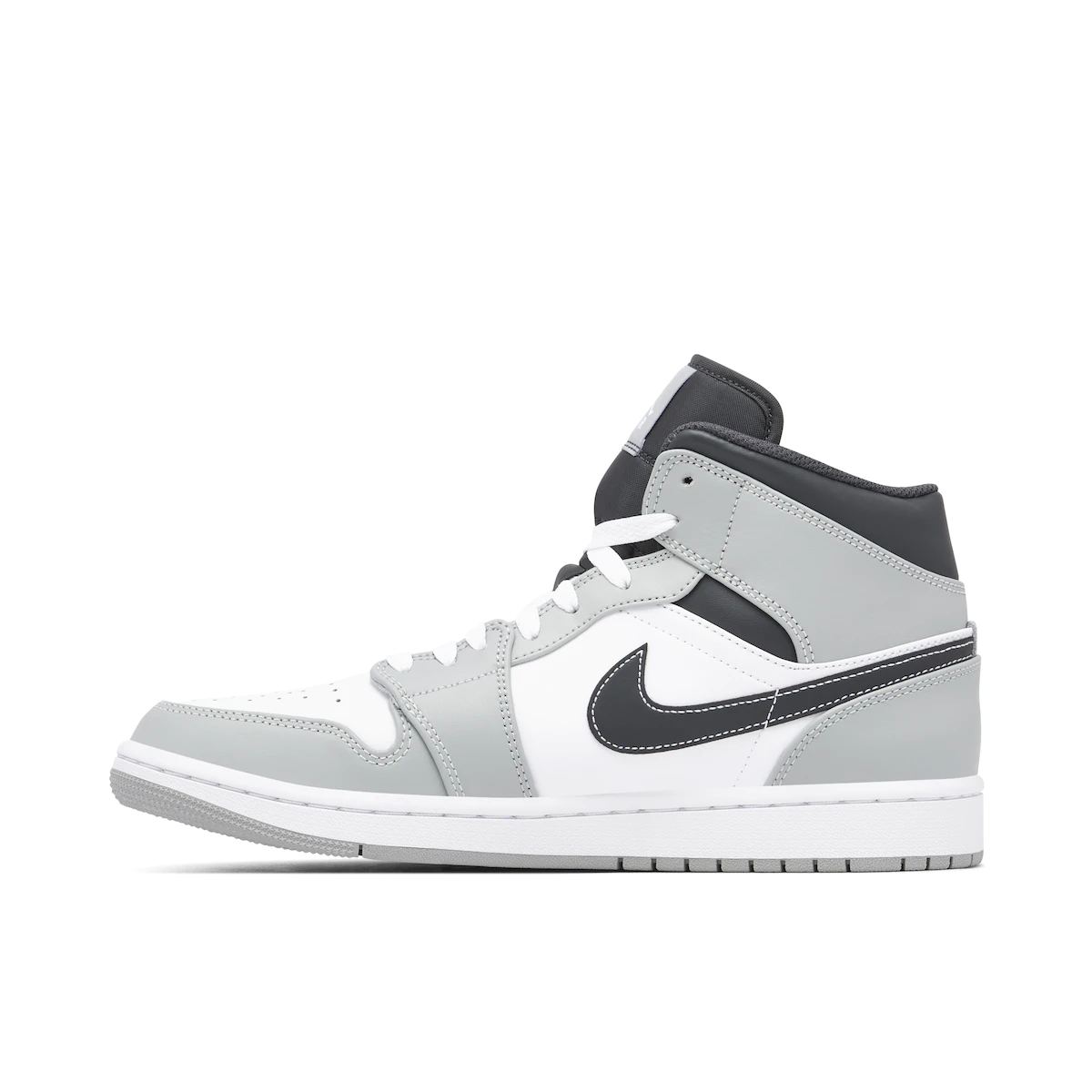 Nike Air Jordan 1 Mid Light Smoke Grey Anthracite