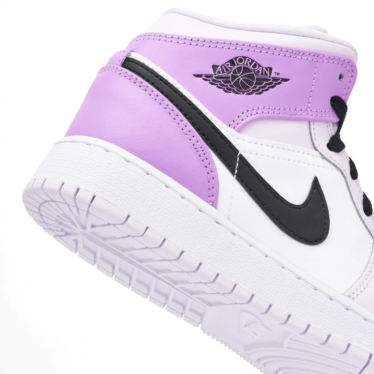 Nike Air Jordan 1 Mid Pink Lavender (GS)