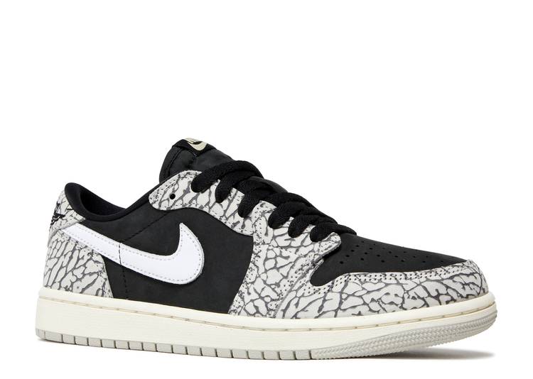 Nike Air Jordan 1 Retro Low OG Black Cement (W)