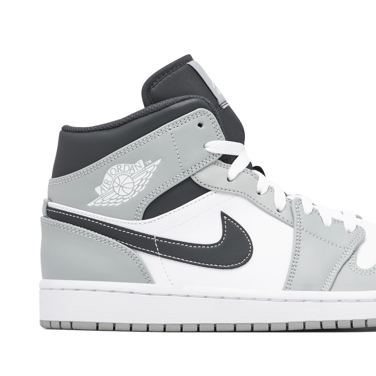 Nike Air Jordan 1 Mid Light Smoke Grey Anthracite