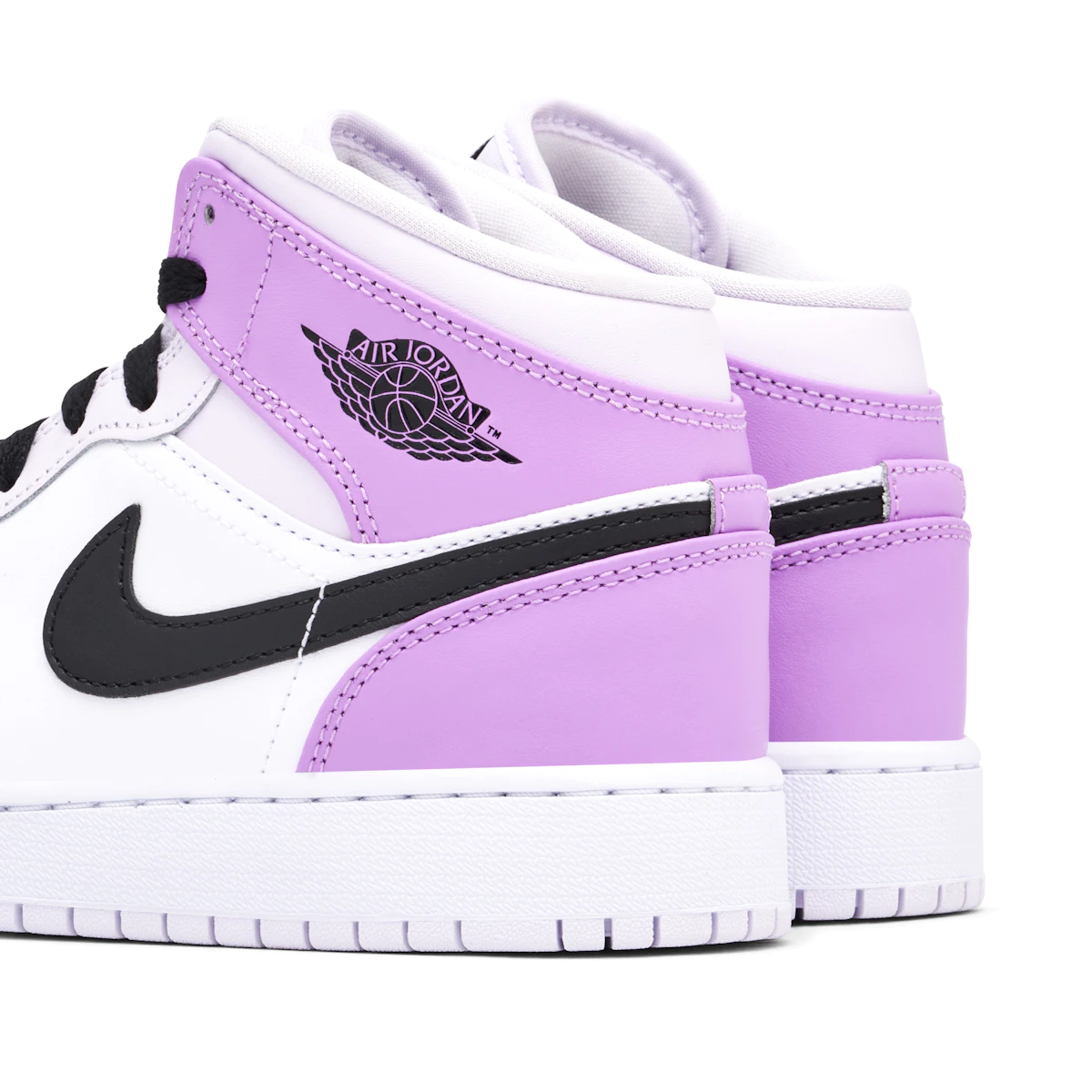 Nike Air Jordan 1 Mid Pink Lavender (GS)