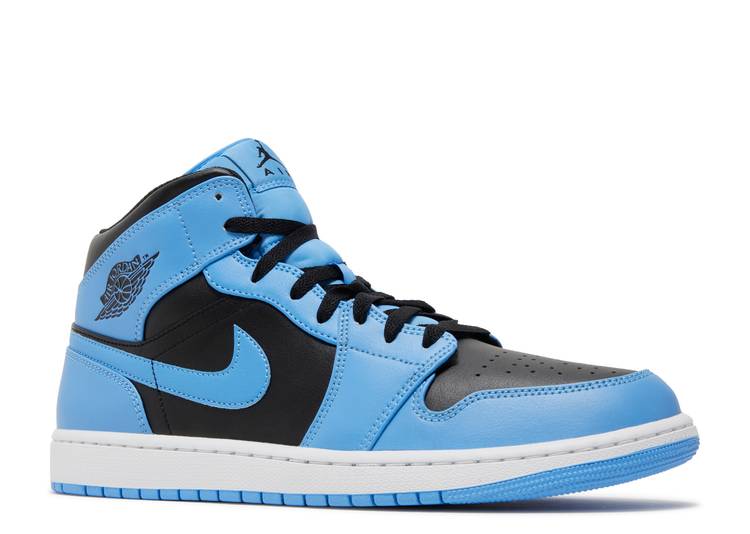 Nike Air Jordan 1 Mid University Blue Black