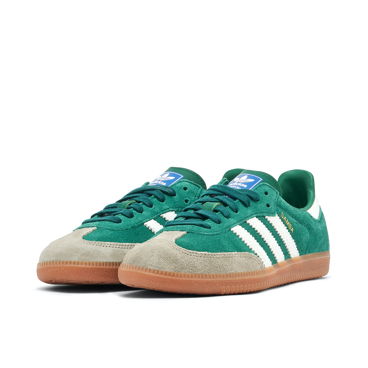 adidas Samba OG Collegiate Green Gum Grey Toe