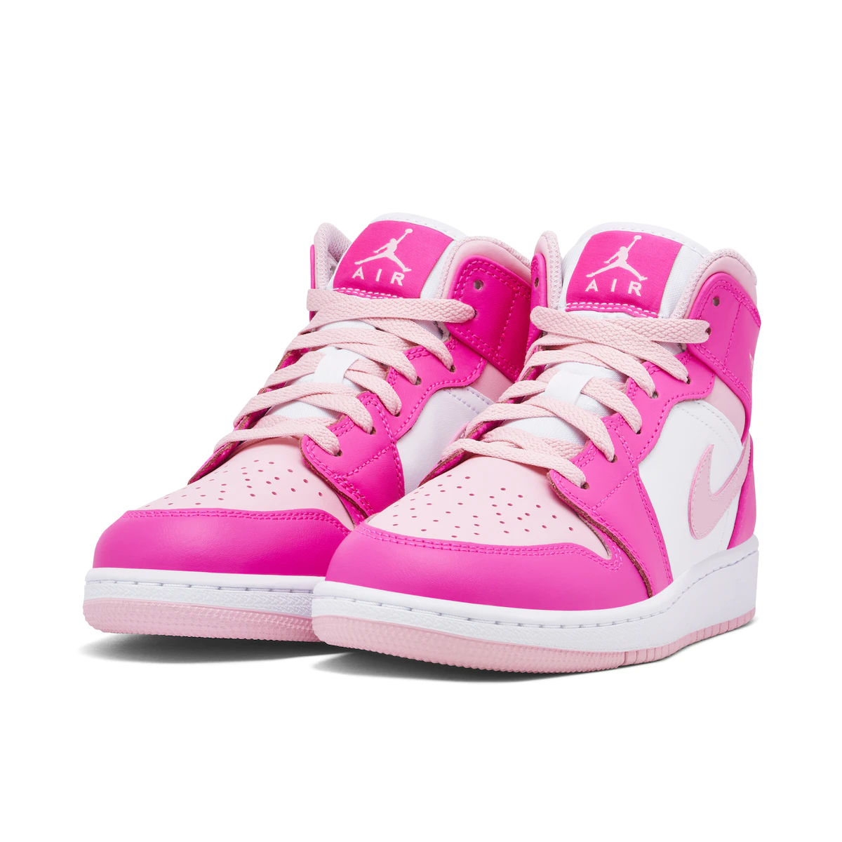 Nike Air Jordan 1 Mid Fierce Pink (GS)