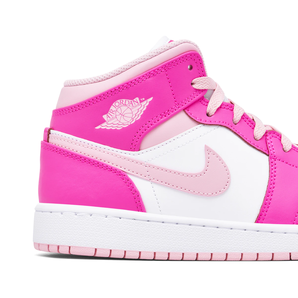 Nike Air Jordan 1 Mid Fierce Pink (GS)