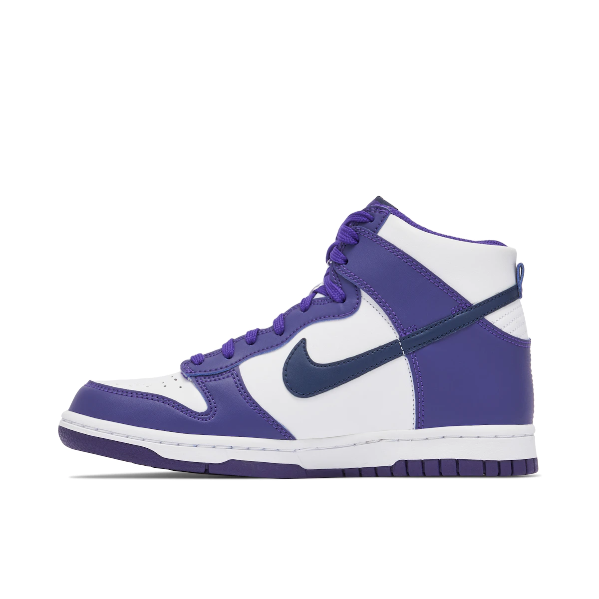 Nike Dunk High Electro Purple Midnight Navy (GS)