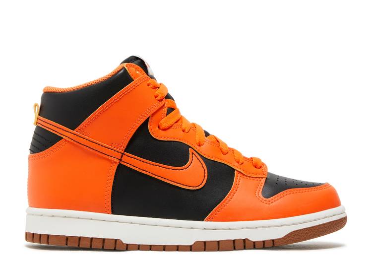 Nike Dunk High Halloween Orange (GS)
