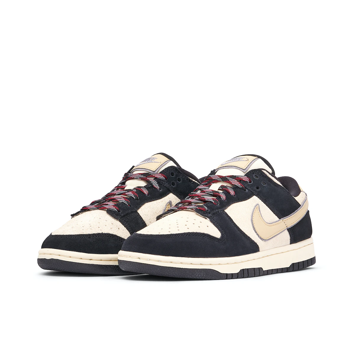 Nike Dunk Low LX Black Suede Team Gold (W)