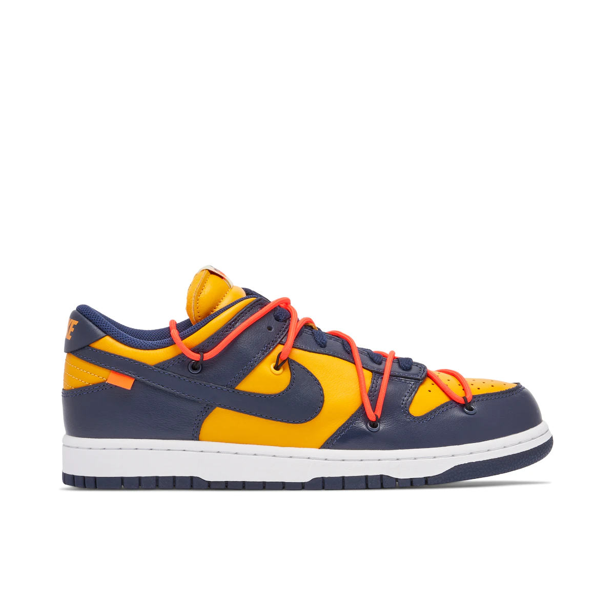 Nike Dunk Low Off-White University Gold Midnight Navy