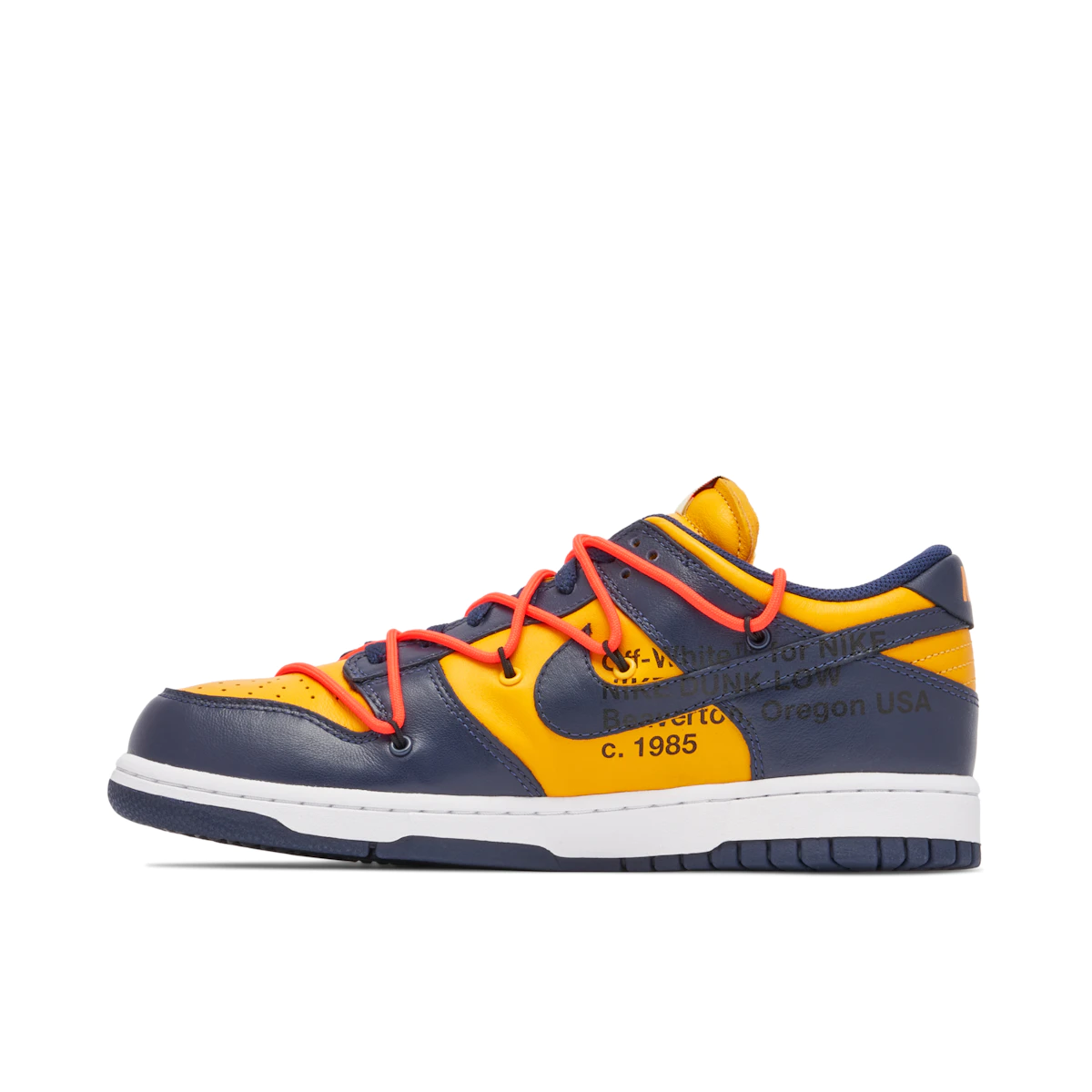 Nike Dunk Low Off-White University Gold Midnight Navy