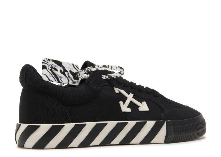 OFF-WHITE Vulc Low Black White Arrow