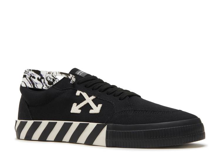 OFF-WHITE Vulc Low Black White Arrow