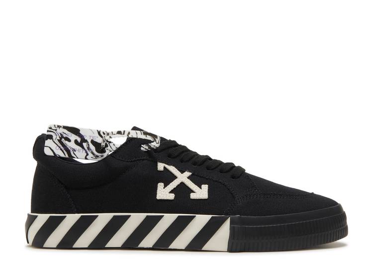 OFF-WHITE Vulc Low Black White Arrow